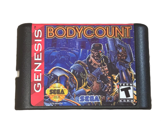 Body Count Sega Genesis Video Game