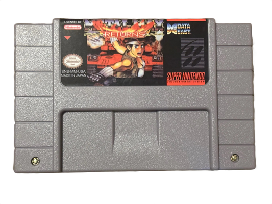 Metal Max Returns Super Nintendo SNES Video Game