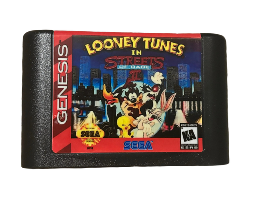 Looney Tunes in Streets of Rage 2 Sega Genesis Video Game
