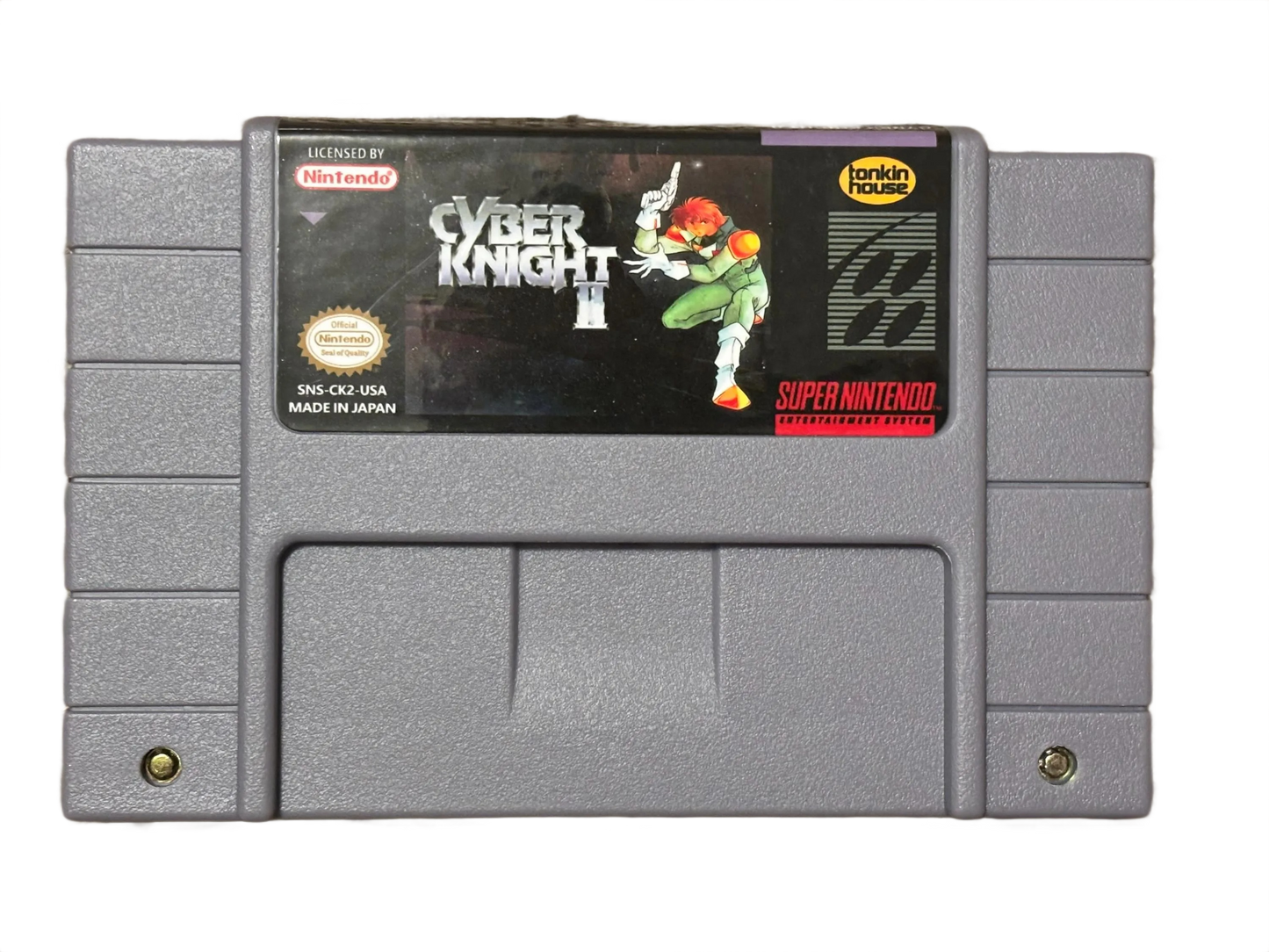 Cyber Knight II Super Nintendo SNES Video Game