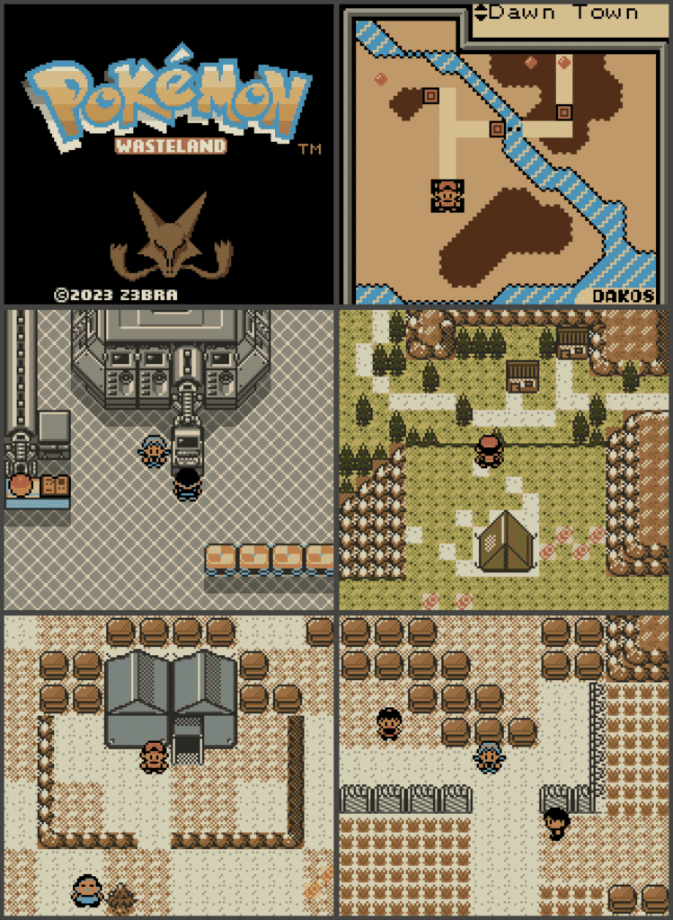 Pokémon Wasteland Nintendo Game Boy Color Video Game