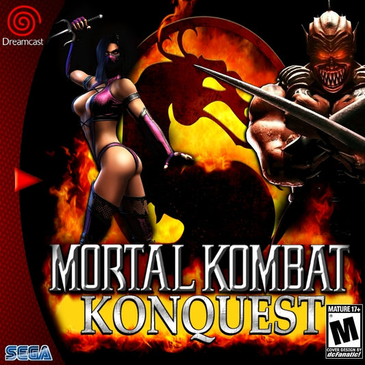 Mortal Kombat Konquest Sega Dreamcast Game