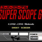 Super Scope 6 Nintendo Super Famicom SHVC-LR