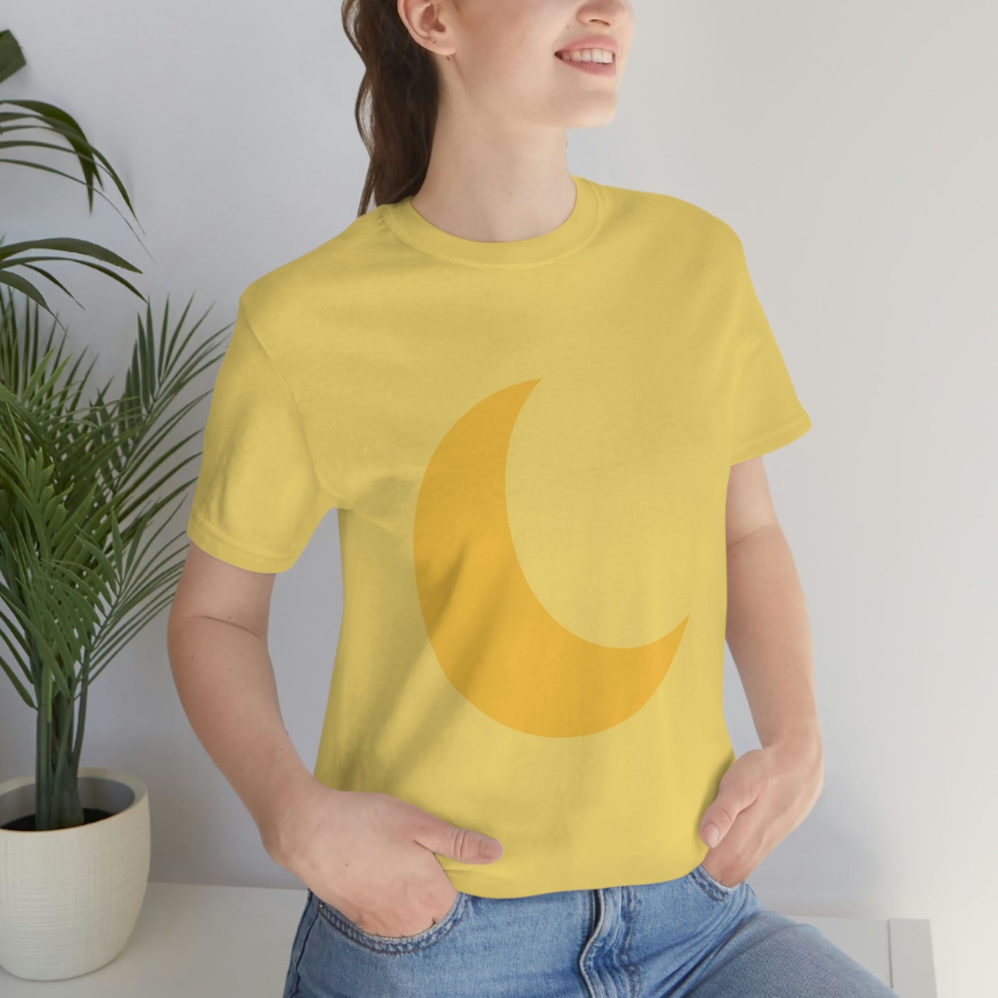 Half Moon Unisex Jersey Short Sleeve Tee