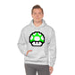 Mushroom 1UP 8 Bit Retro Style Unisex Hooded Sweatshirt