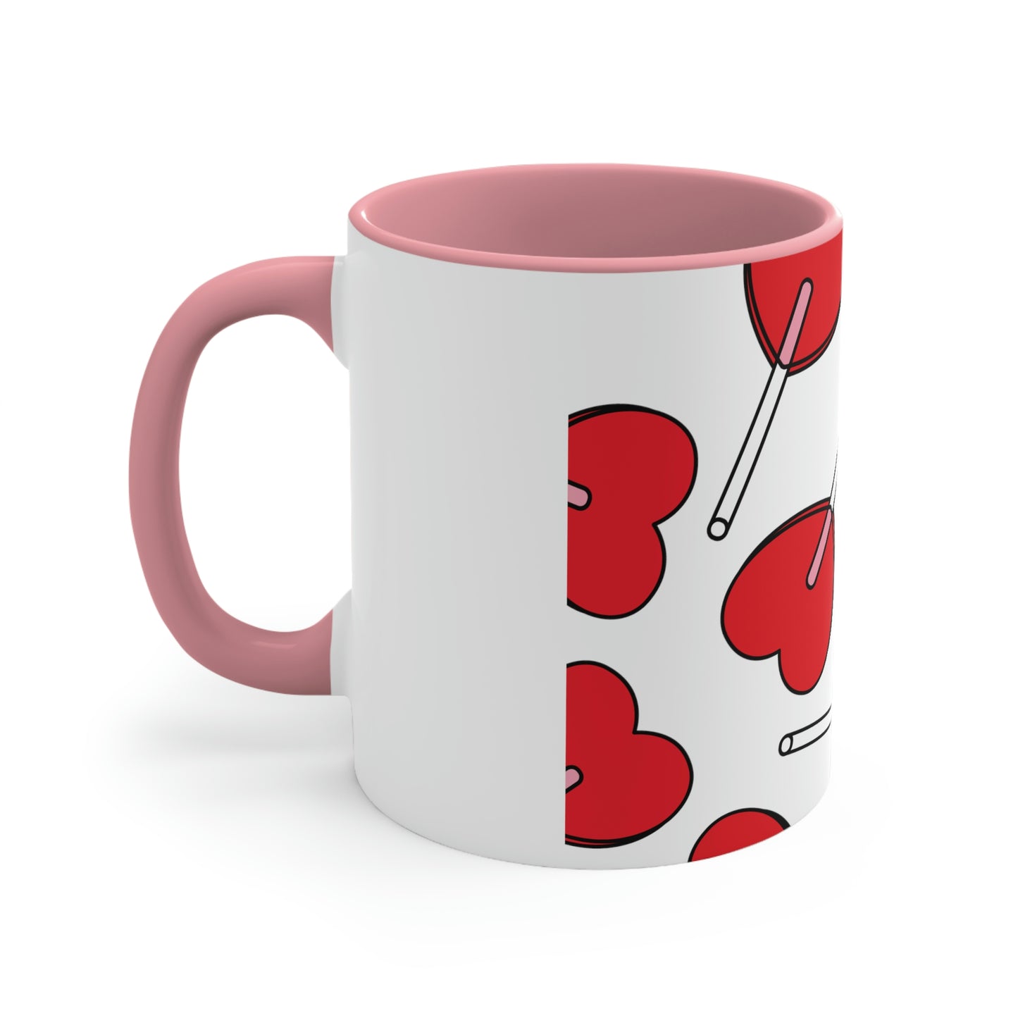 Valentine’s Day Accent Coffee Mug, 11oz