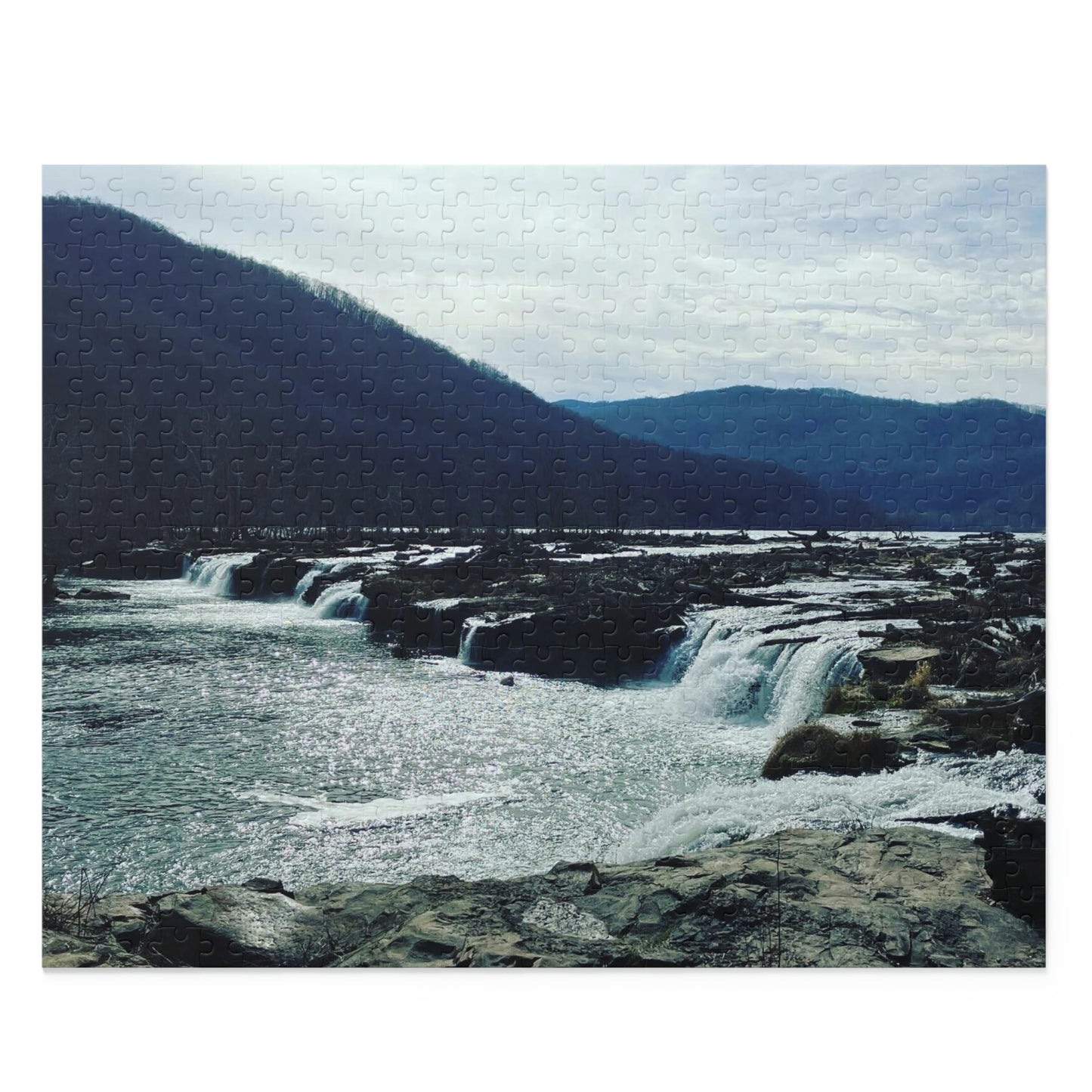 Sandstone Falls Scenic Puzzle (120, 252, 500-Piece)