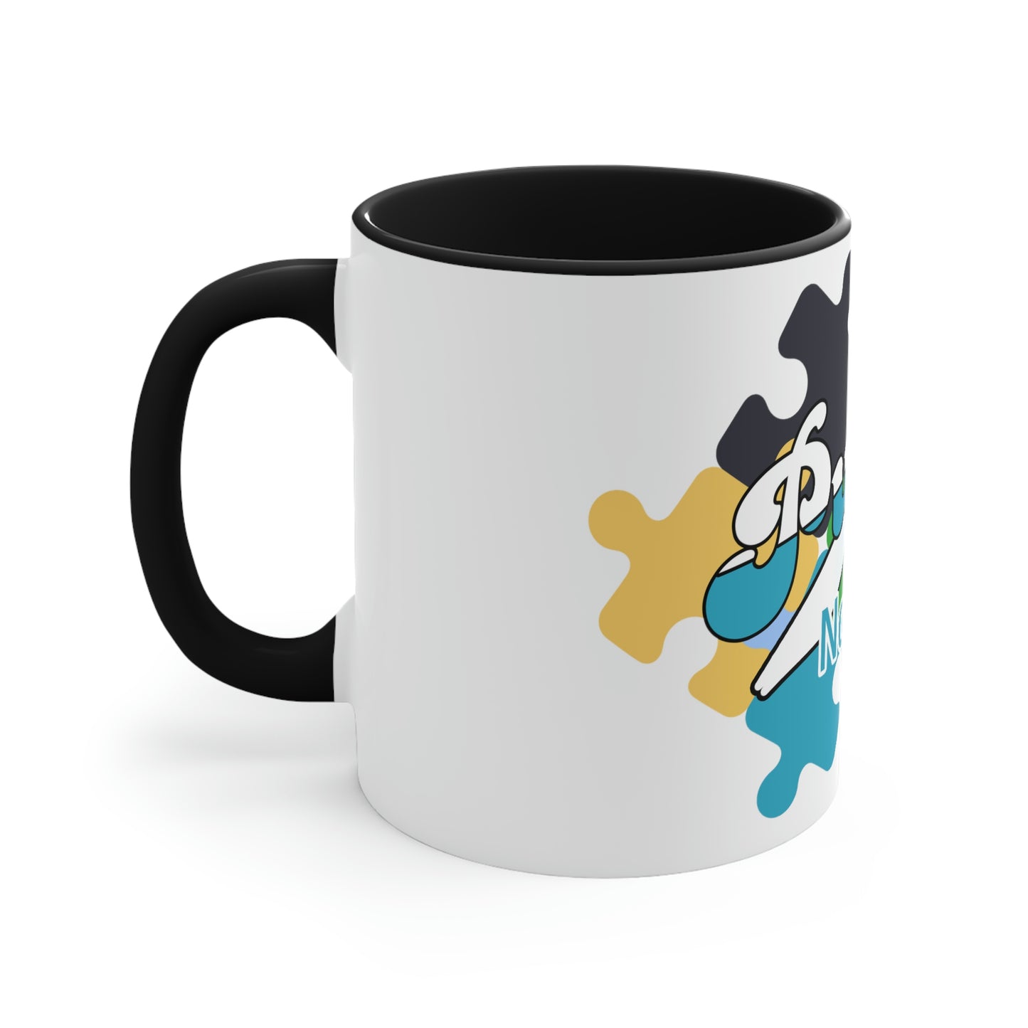 Puzzles LTD Accent Coffee Mug, 11oz