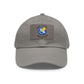 Dad Level Unlocked Dad Hat with Leather Patch