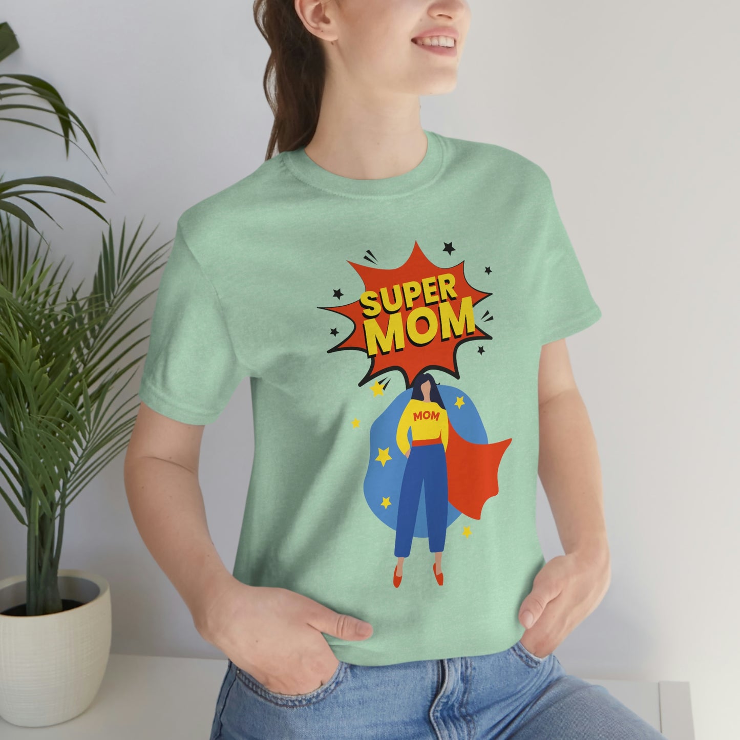 Super Mom Unisex Jersey Short Sleeve Tee