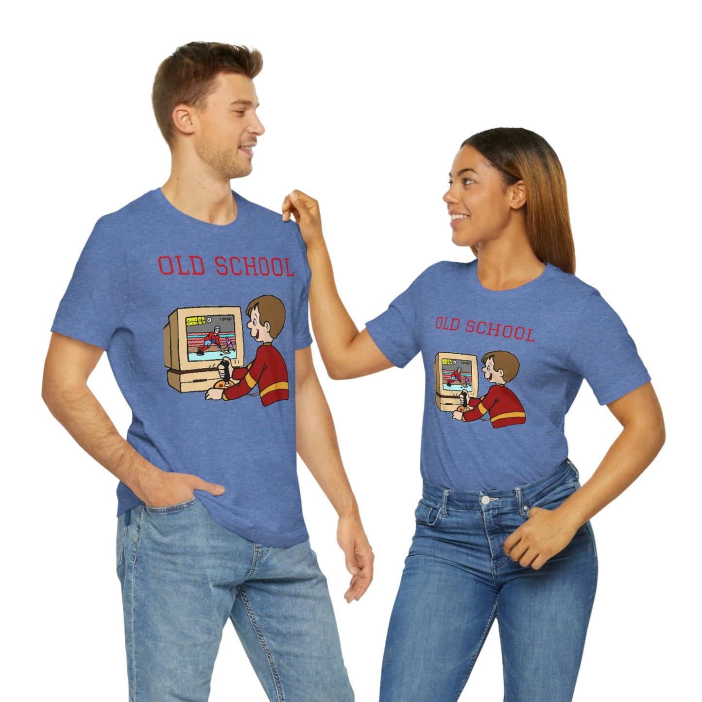 Old School Gamer Unisex Jersey Short Sleeve Tee