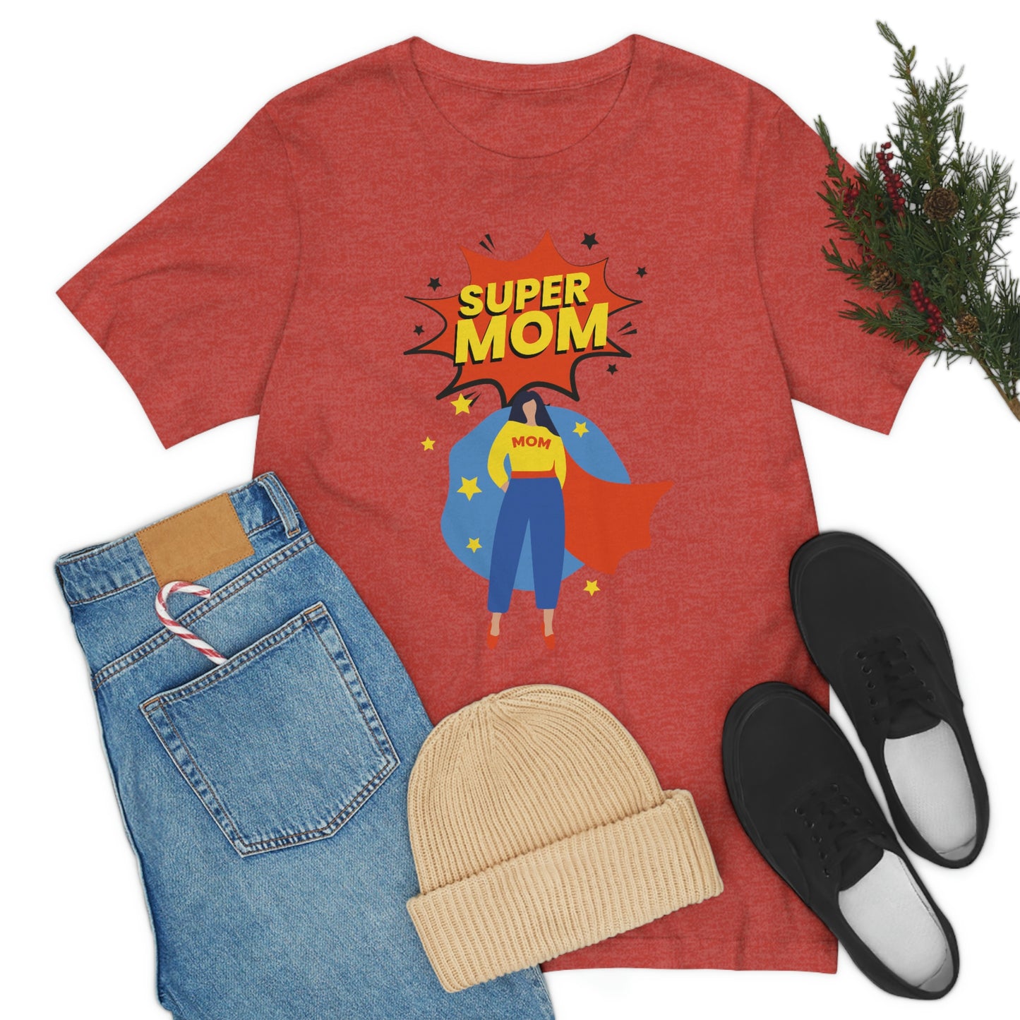 Super Mom Unisex Jersey Short Sleeve Tee