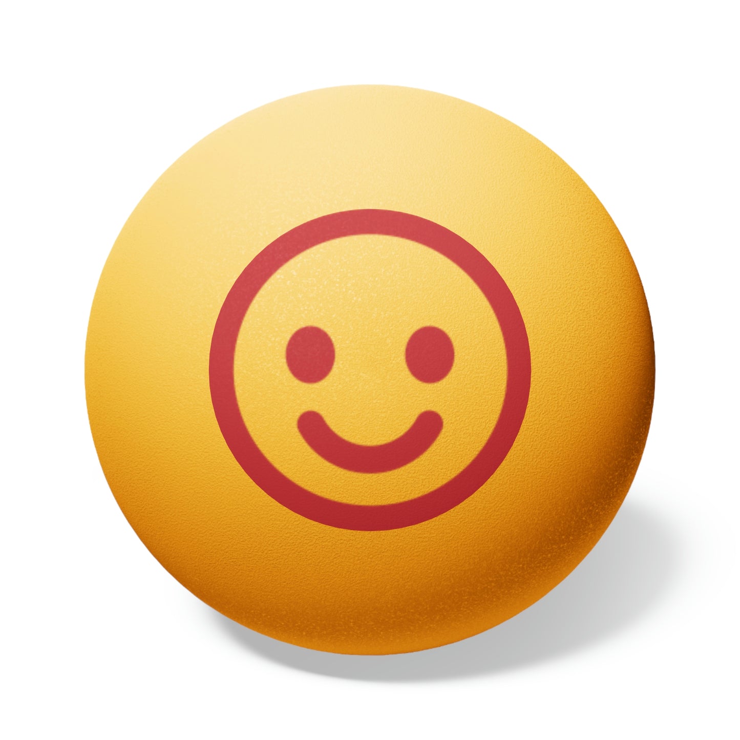 Smiley Face Ping Pong Balls, 6 pcs