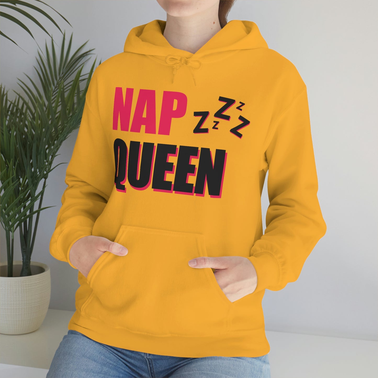 Nap Queen Unisex Hooded Sweatshirt