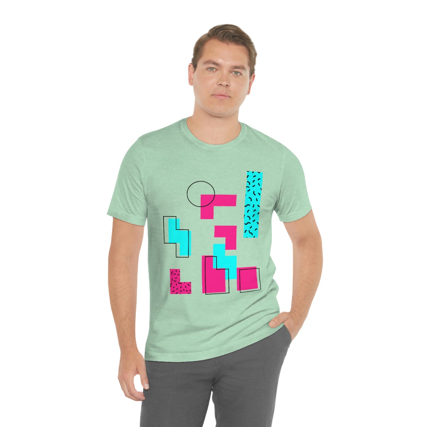 Tetris Retro Style Unisex Jersey Short Sleeve Tee