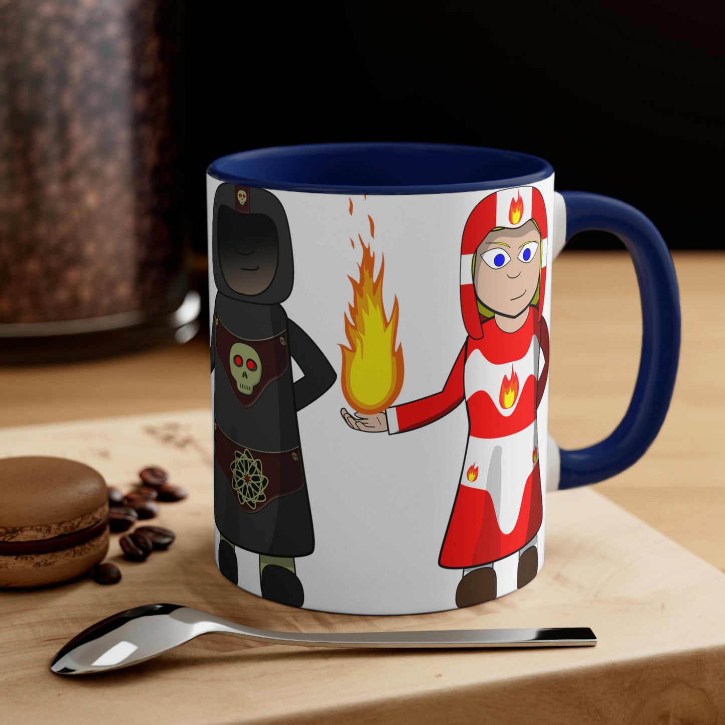 Magic Cartoon Characters Accent Coffee Mug, 11oz