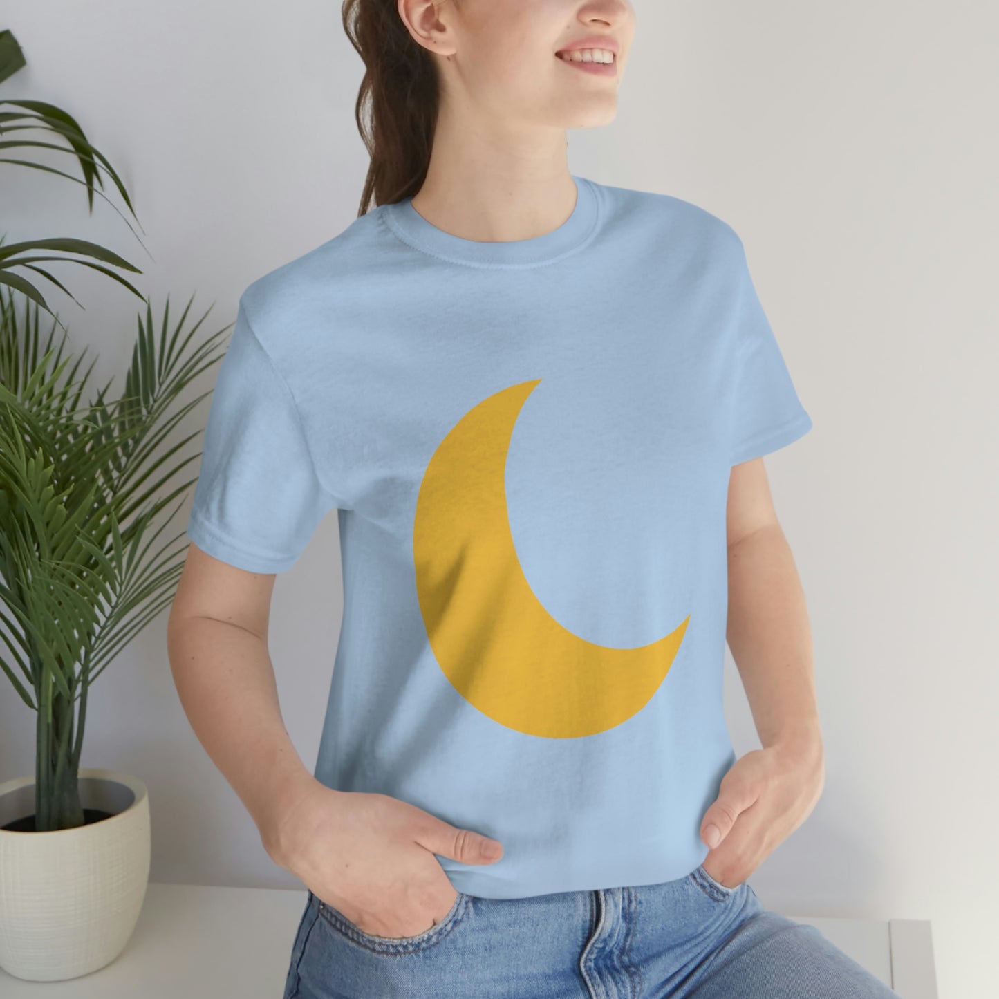 Half Moon Unisex Jersey Short Sleeve Tee