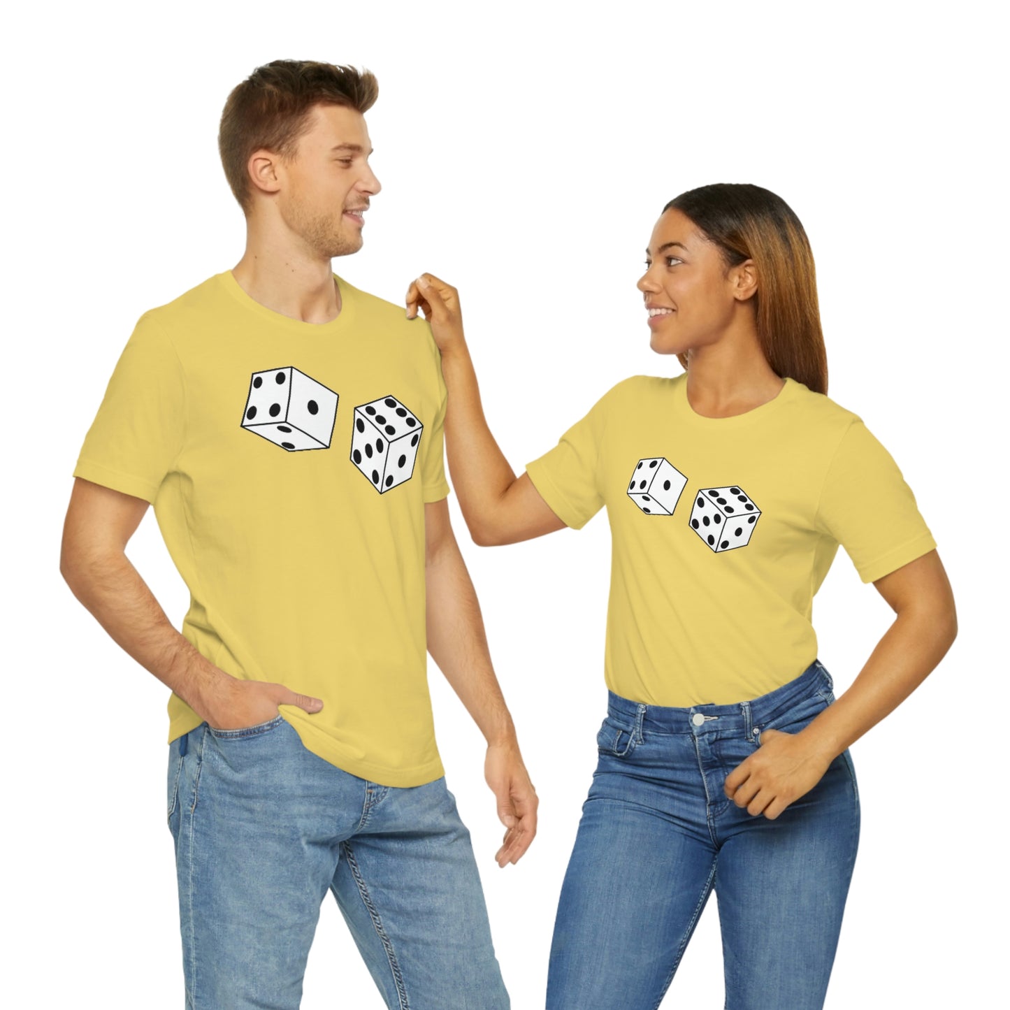 Dice Roll Unisex Jersey Short Sleeve Tee