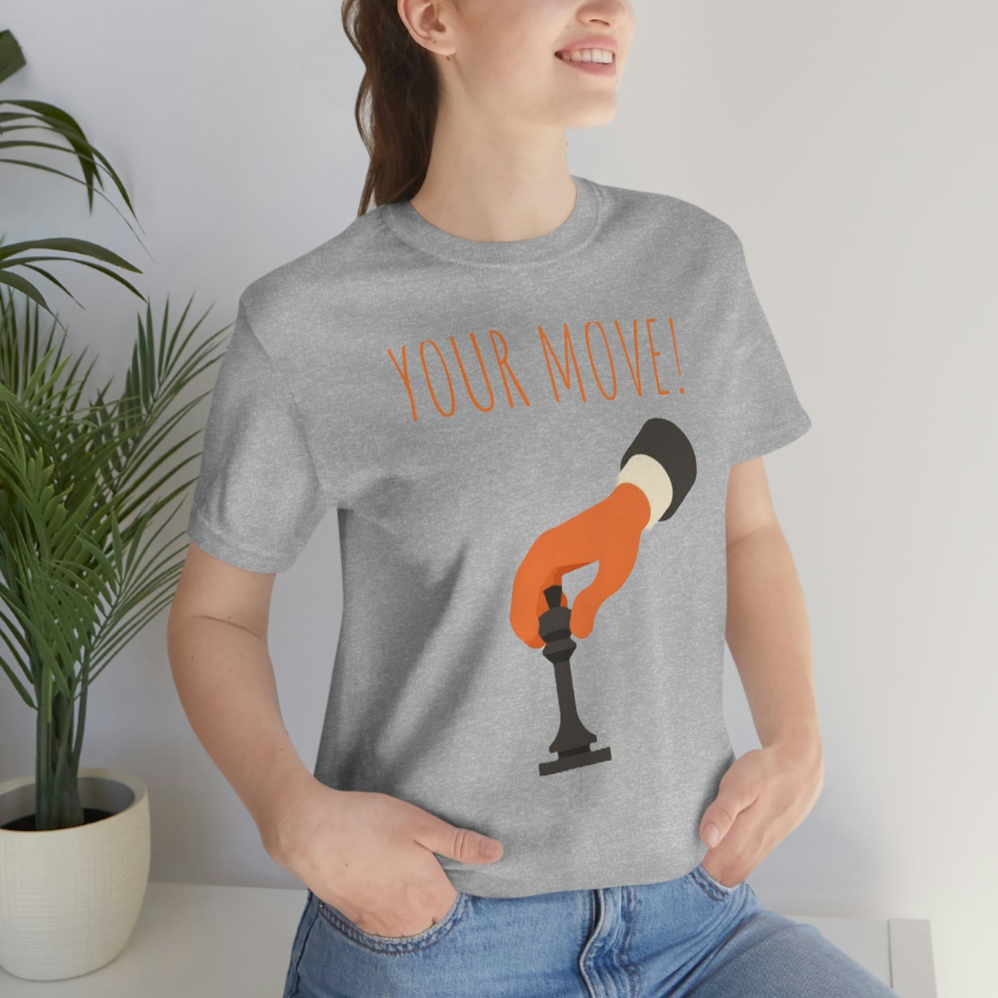 Your Move Chess Unisex Jersey Short Sleeve Tee