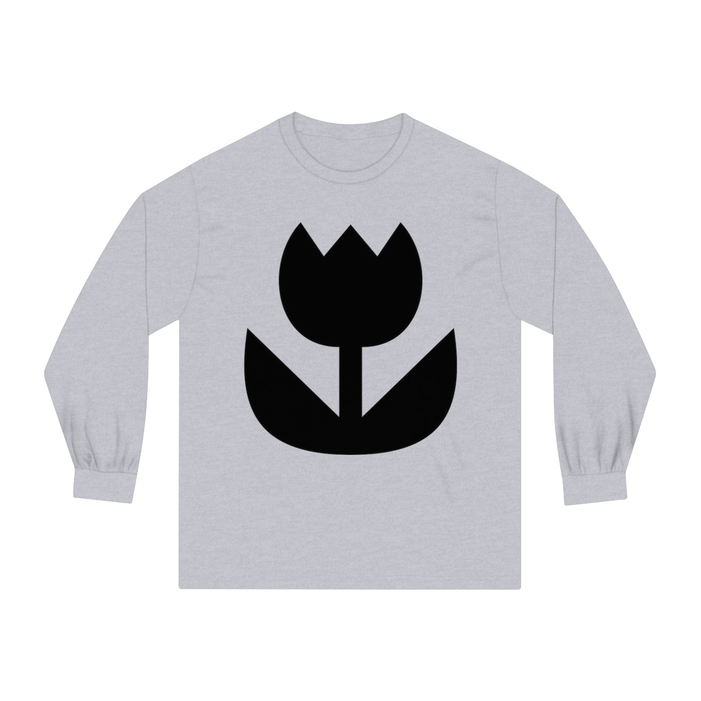 Video Game Retro Style Flower Alternate Unisex Classic Long Sleeve T-Shirt