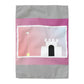 Castle 8 Bit Style Pattern Duvet Cover
