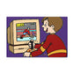 Old School Gamer Canvas Gallery Wraps