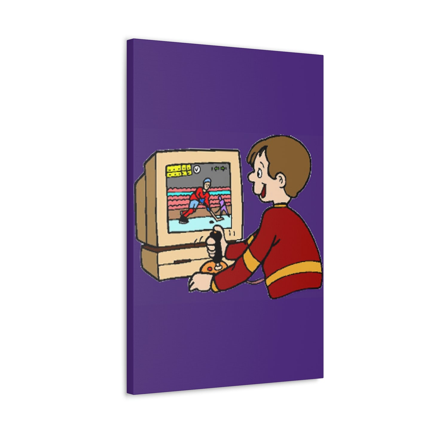 Old School Gamer Canvas Gallery Wraps