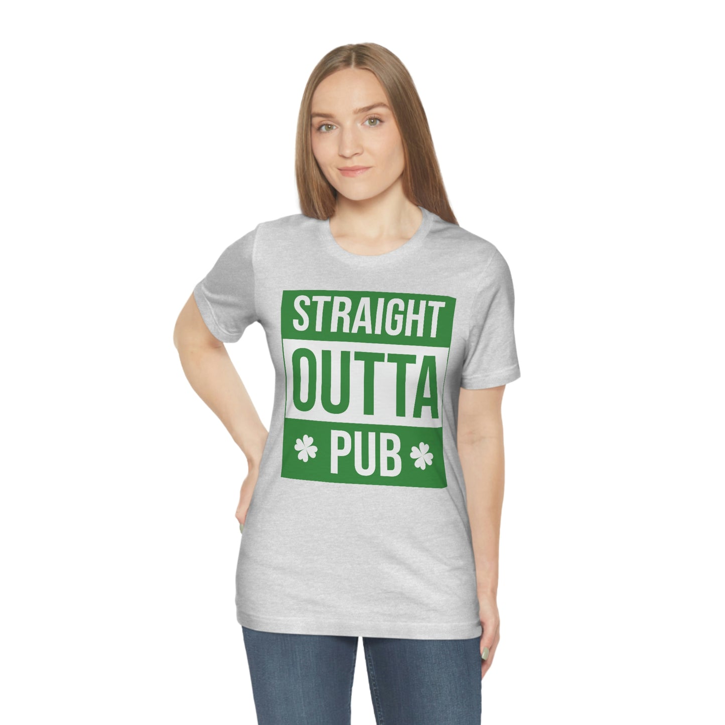 Straight Outta Pub Unisex Jersey Short Sleeve Tee