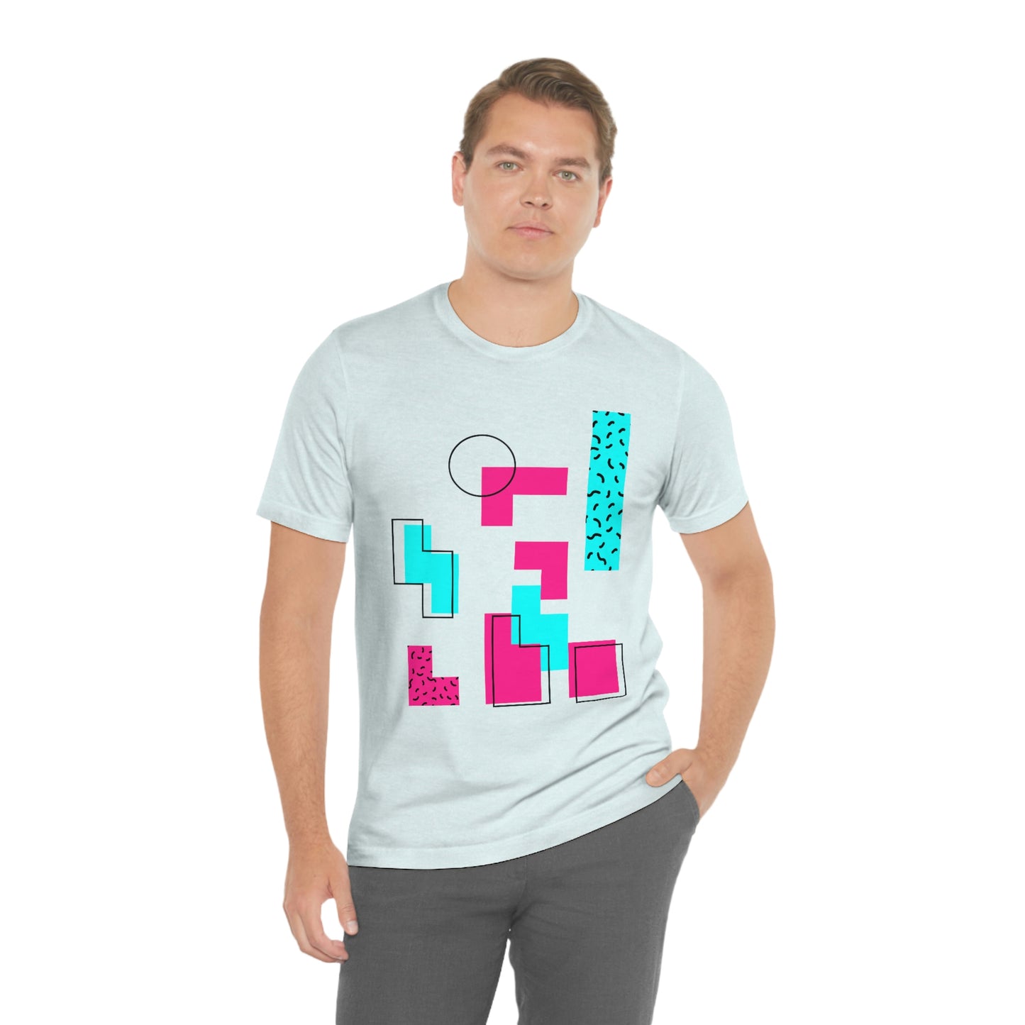 Tetris Retro Style Unisex Jersey Short Sleeve Tee