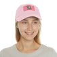 Dad Level Unlocked Dad Hat with Leather Patch