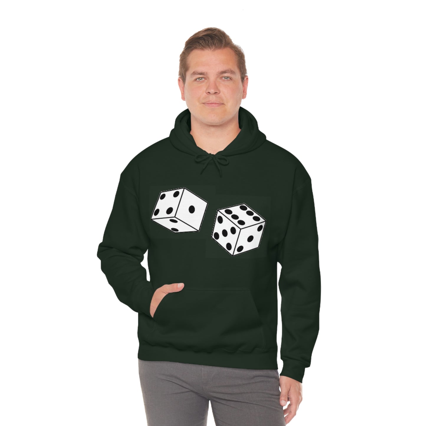 Dice Roll Unisex Hooded Sweatshirt