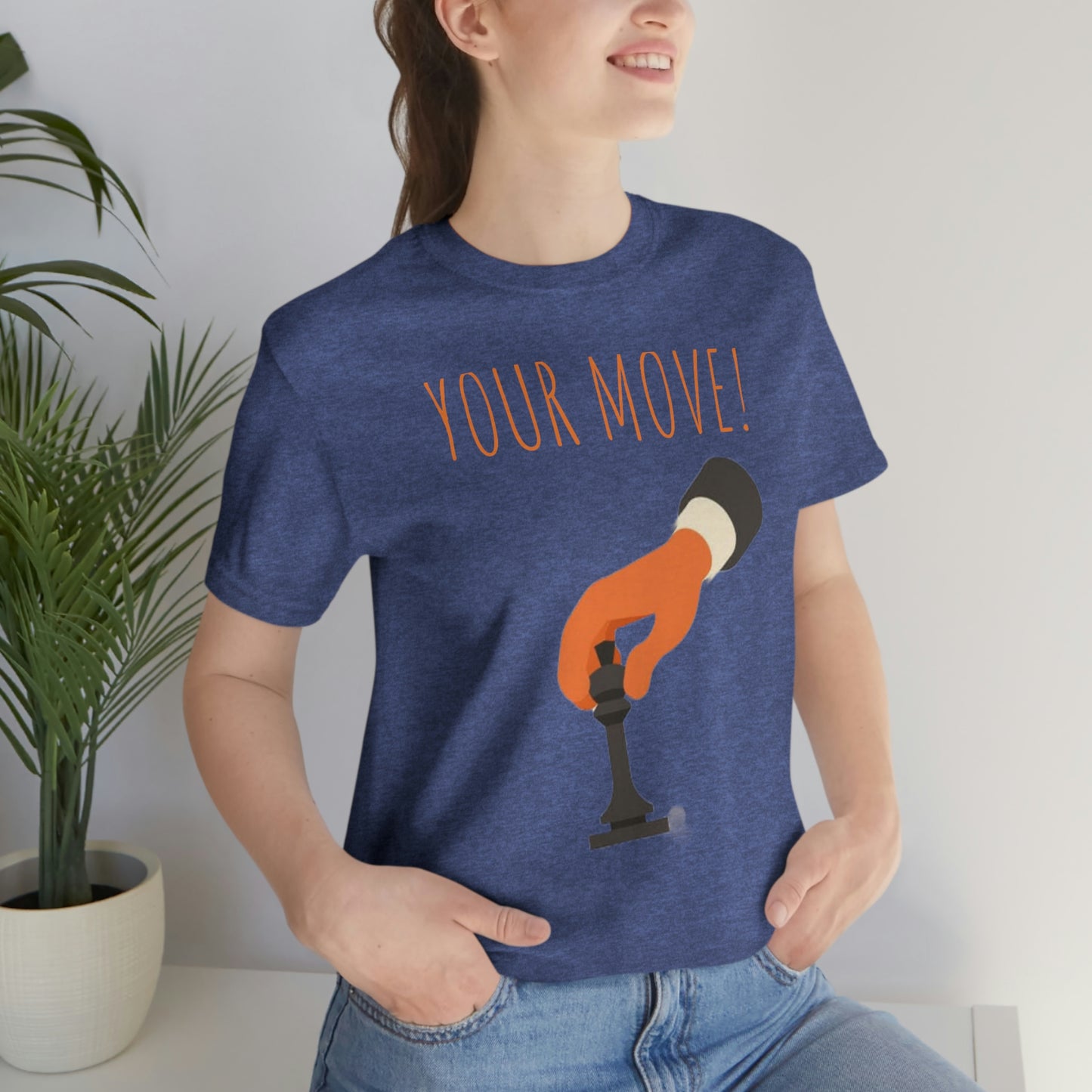 Your Move Chess Unisex Jersey Short Sleeve Tee