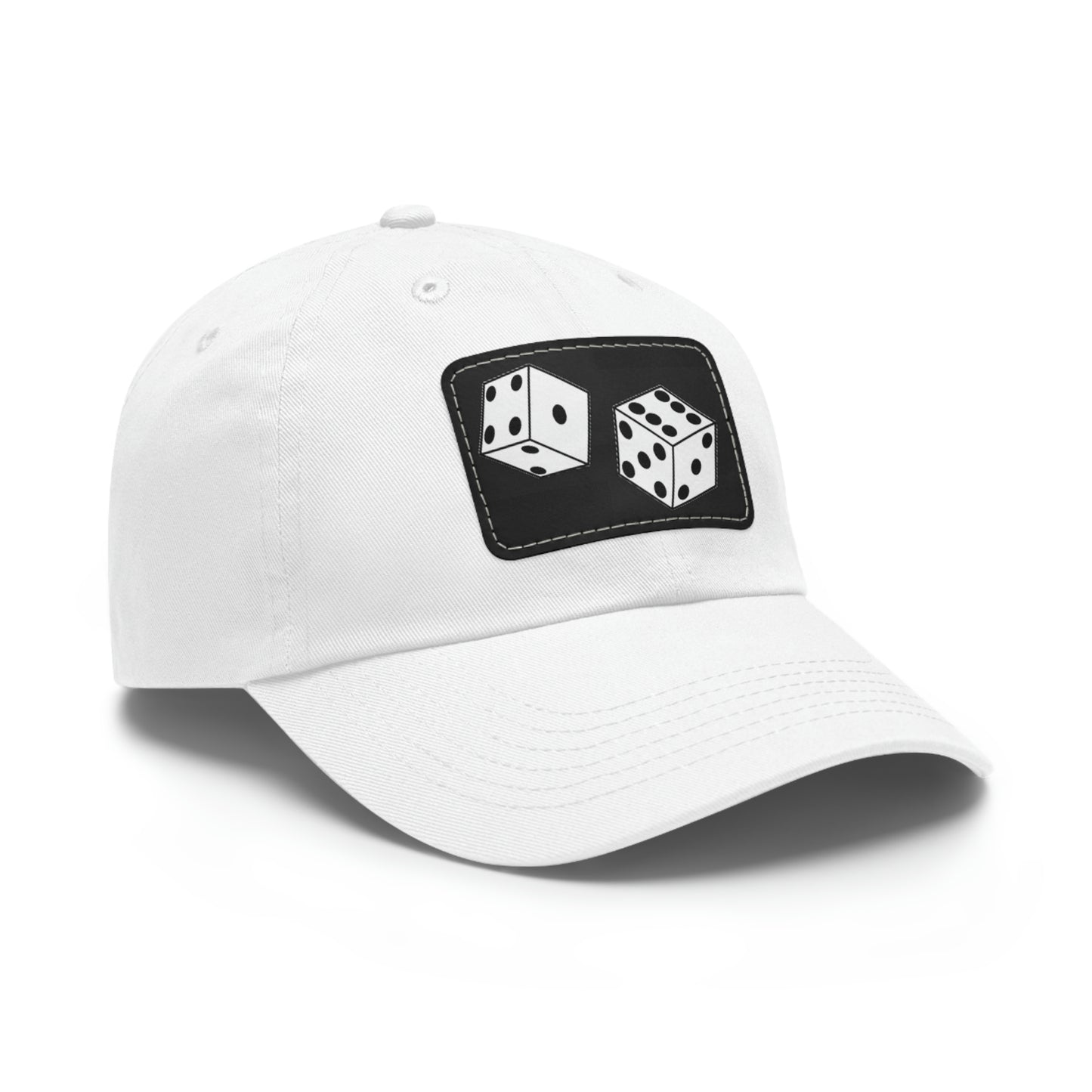 Dice Roll Dad Hat with Leather Patch