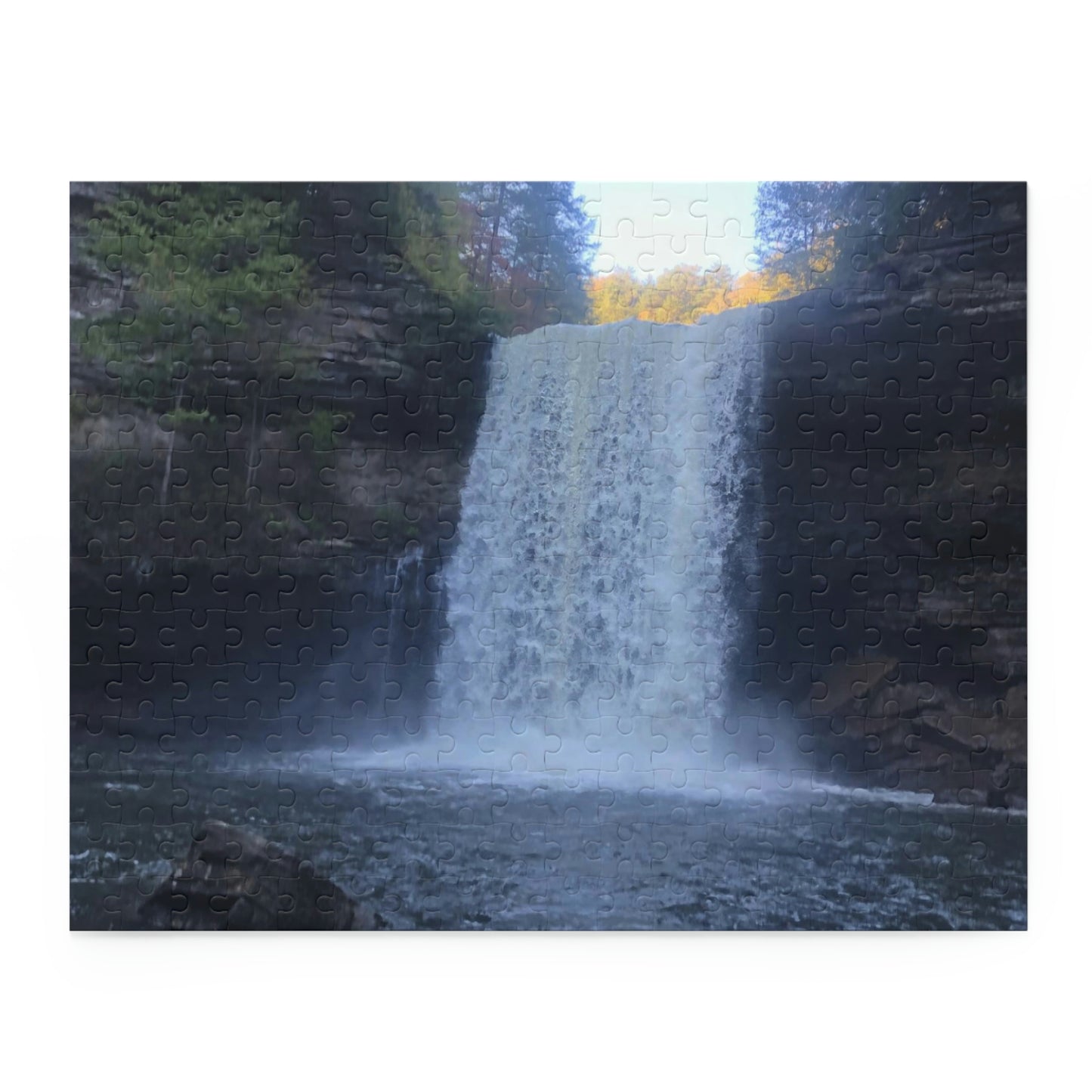 Little Greeter Falls Scenic Puzzle (120, 252, 500-Piece)