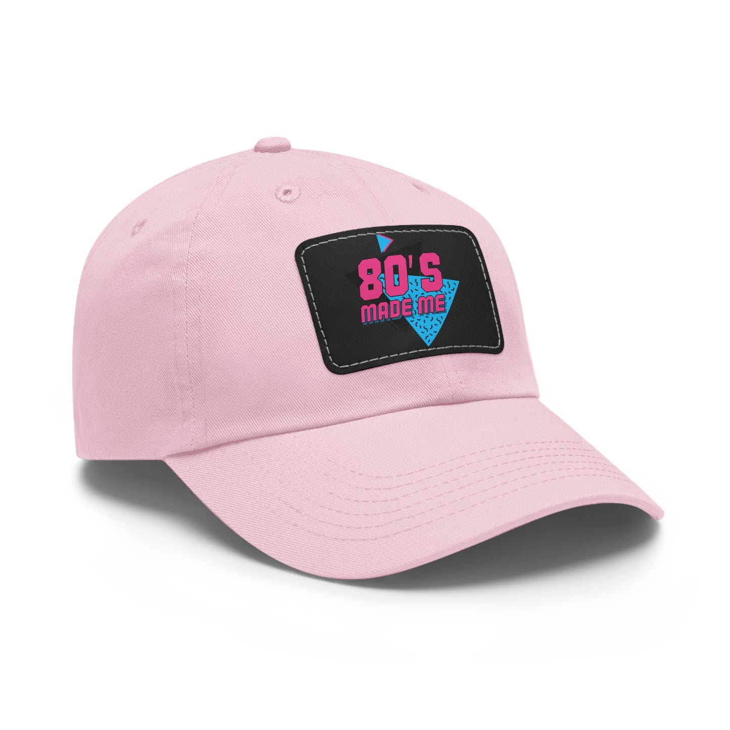 80s Made Me Dad Hat with Leather Patch