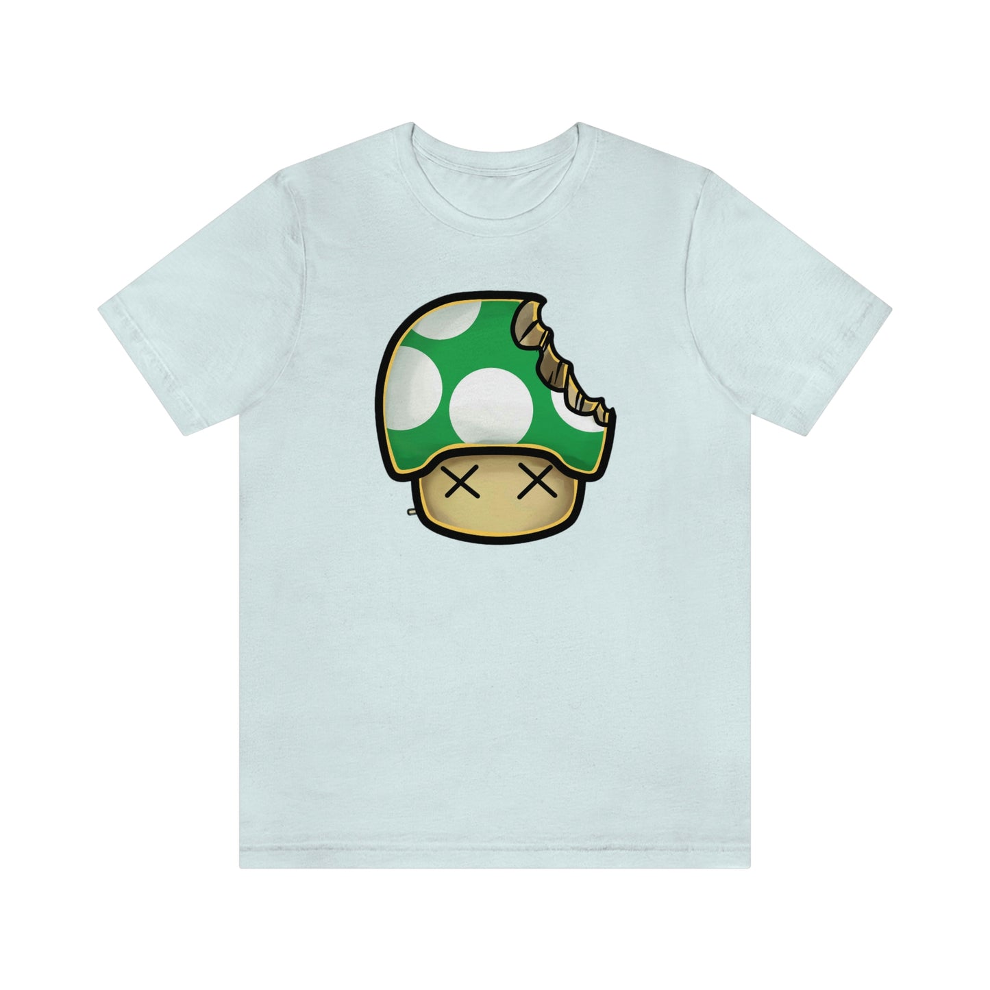 Bitten Mushroom Unisex Jersey Short Sleeve Tee