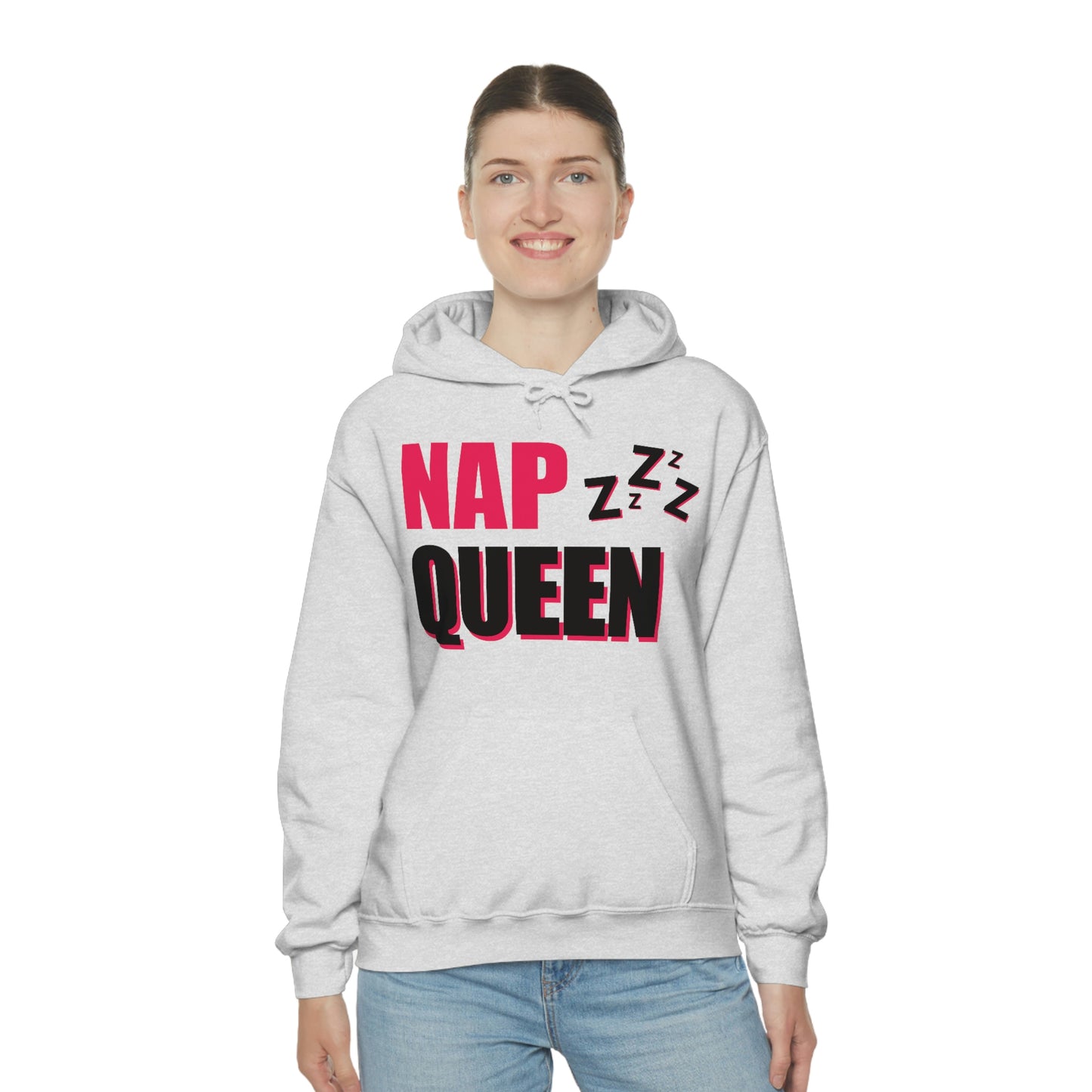 Nap Queen Unisex Hooded Sweatshirt