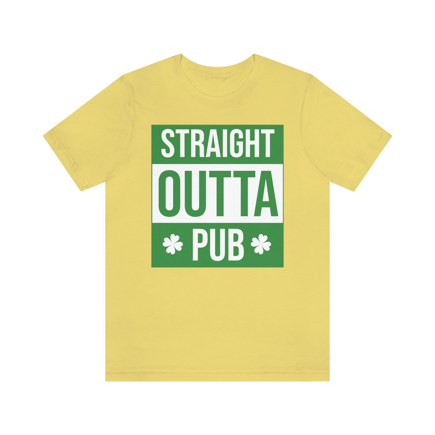 Straight Outta Pub Unisex Jersey Short Sleeve Tee