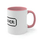 Game Over Accent Coffee Mug, 11oz