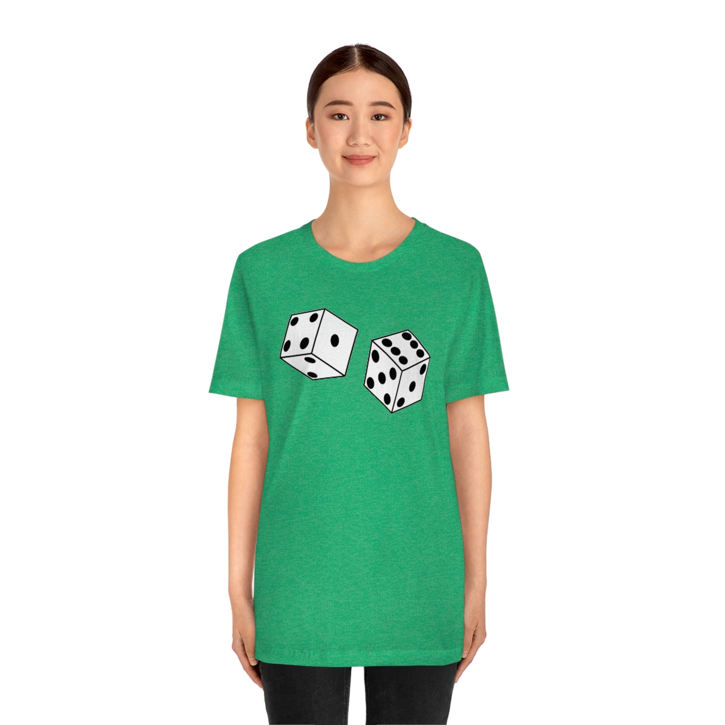 Dice Roll Unisex Jersey Short Sleeve Tee