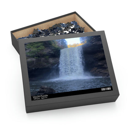 Little Greeter Falls Scenic Puzzle (120, 252, 500-Piece)