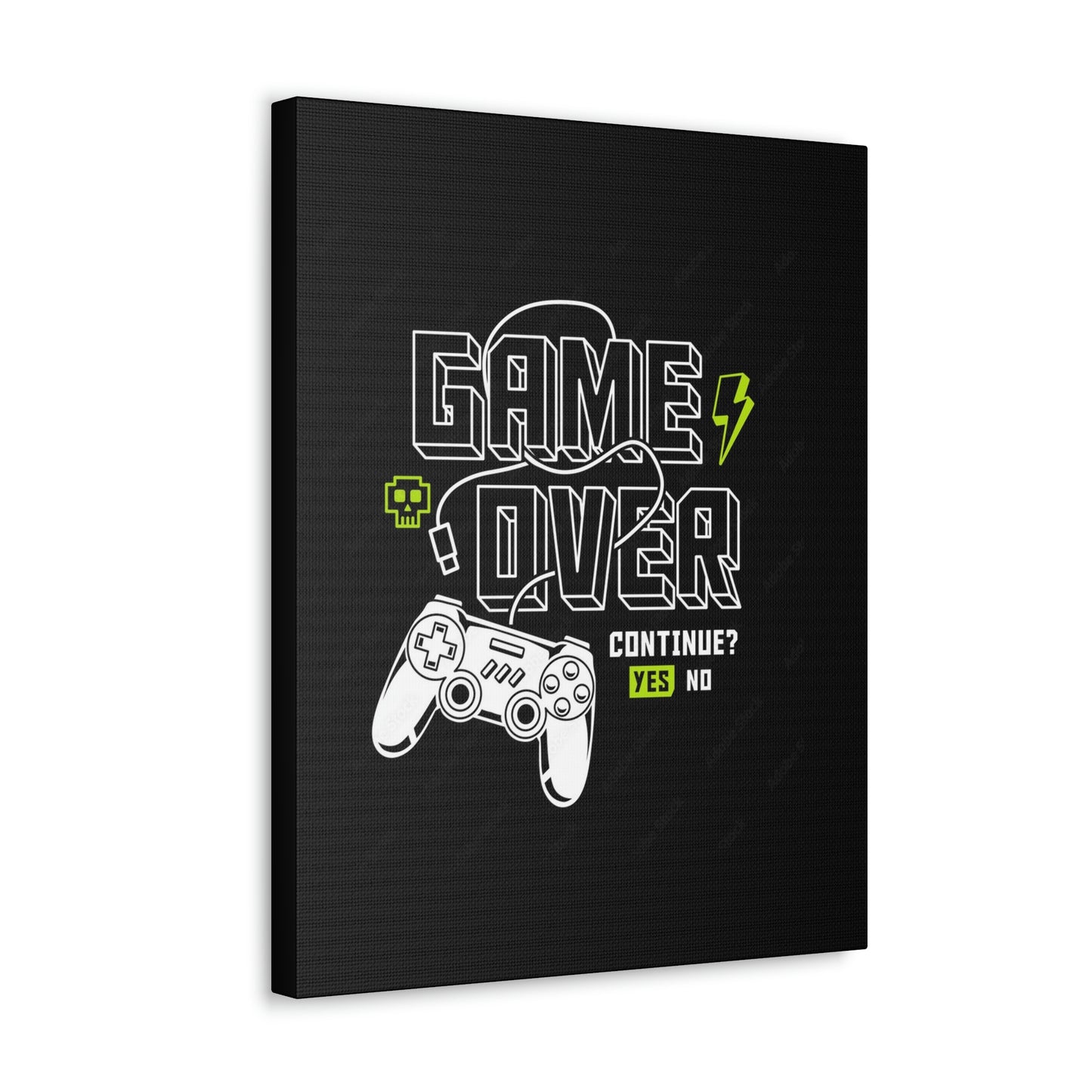 Game Over Canvas Gallery Wraps