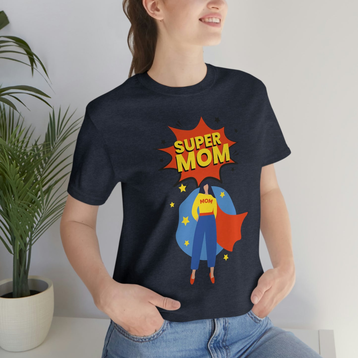 Super Mom Unisex Jersey Short Sleeve Tee