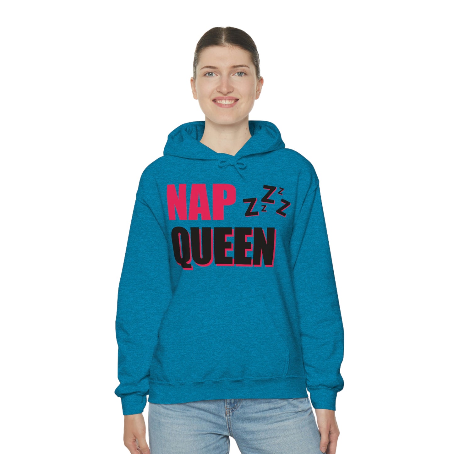 Nap Queen Unisex Hooded Sweatshirt