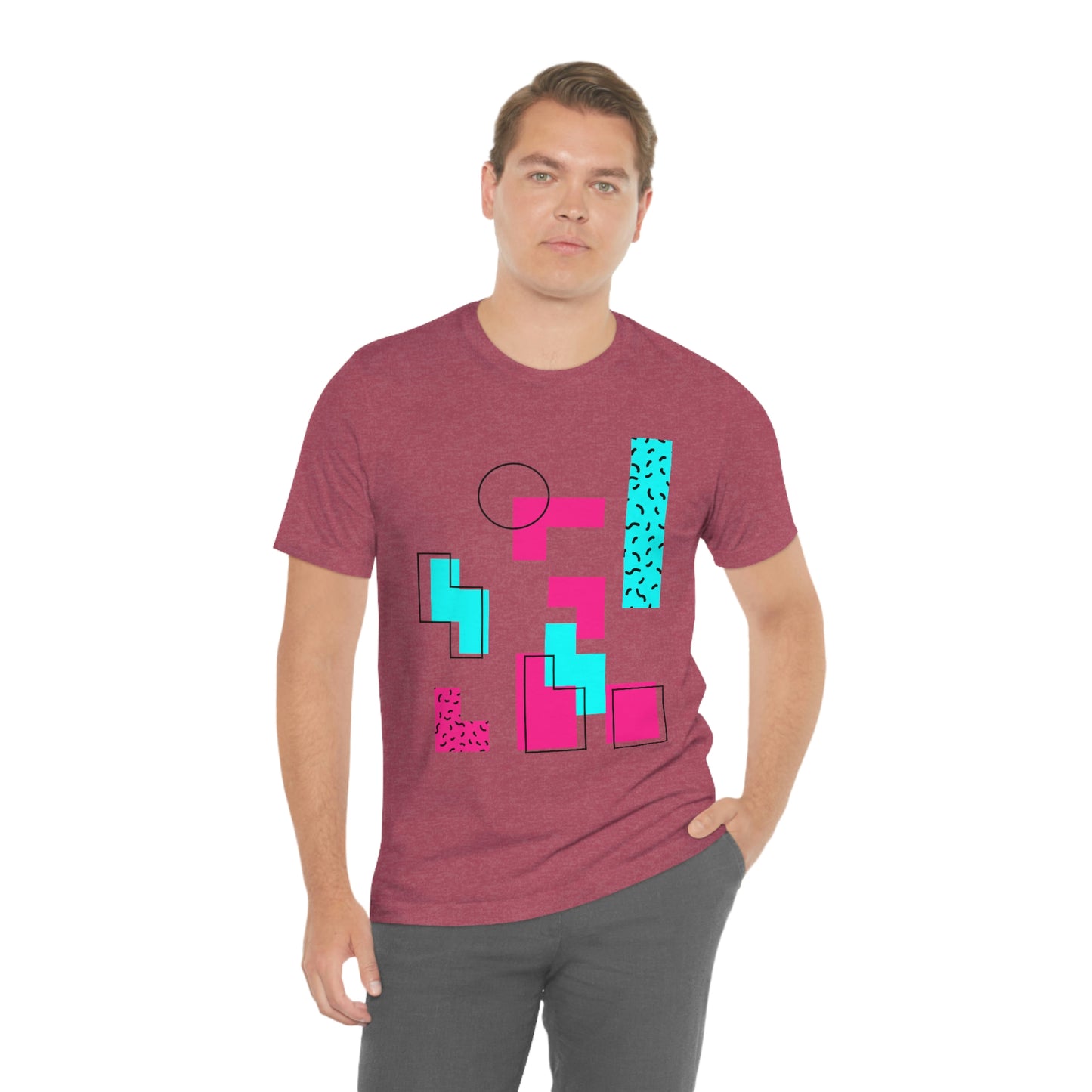 Tetris Retro Style Unisex Jersey Short Sleeve Tee