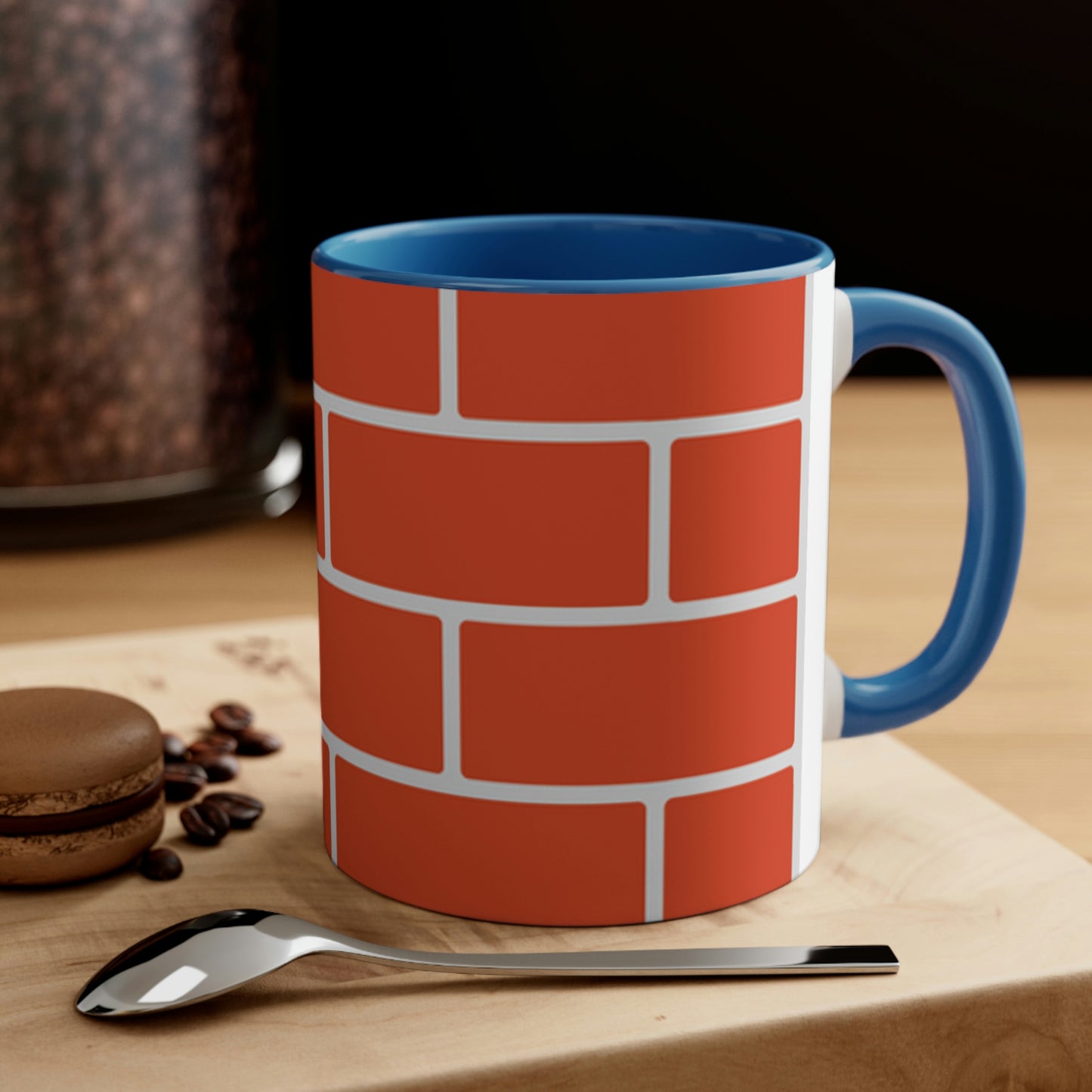 Brick Fire Accent Coffee Mug, 11oz