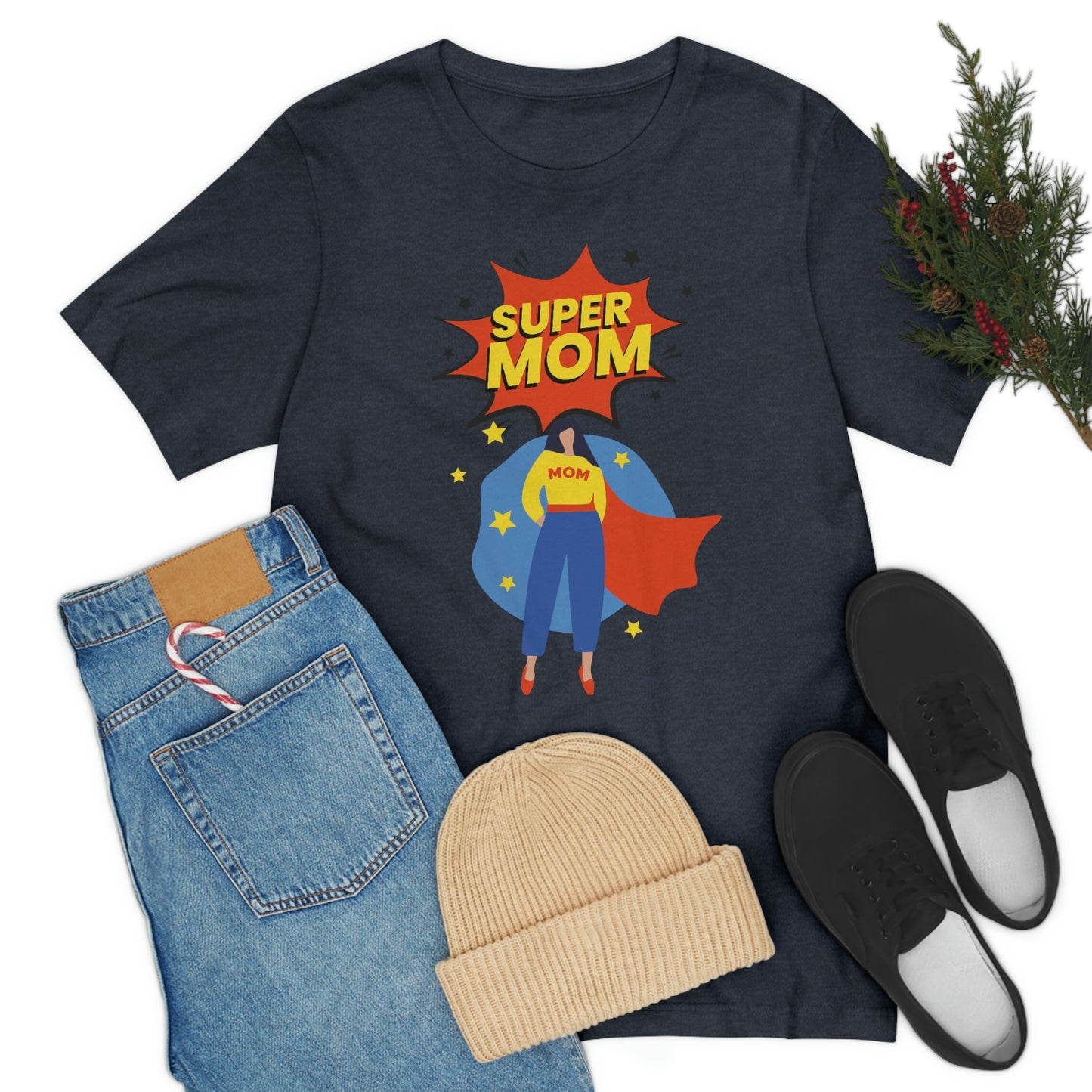 Super Mom Unisex Jersey Short Sleeve Tee