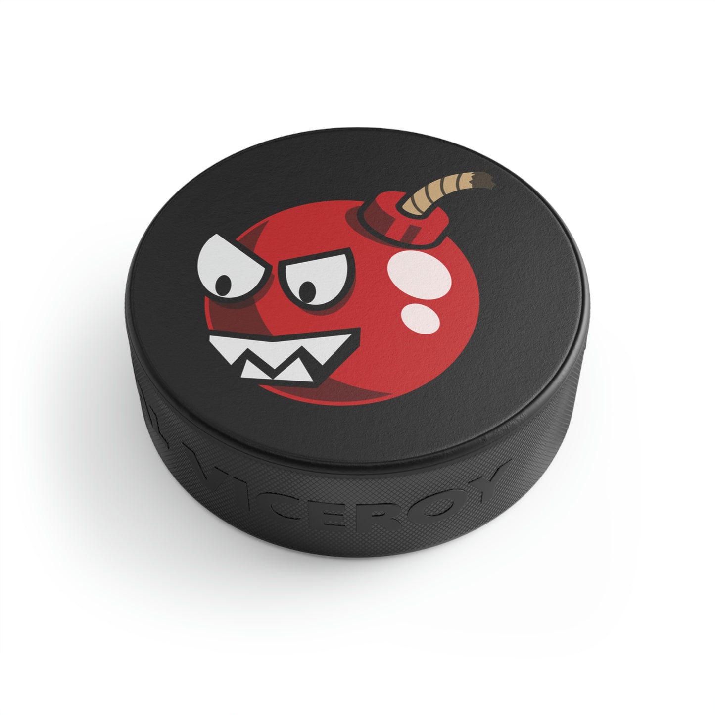 Video Game Bom-Omb Style Hockey Puck