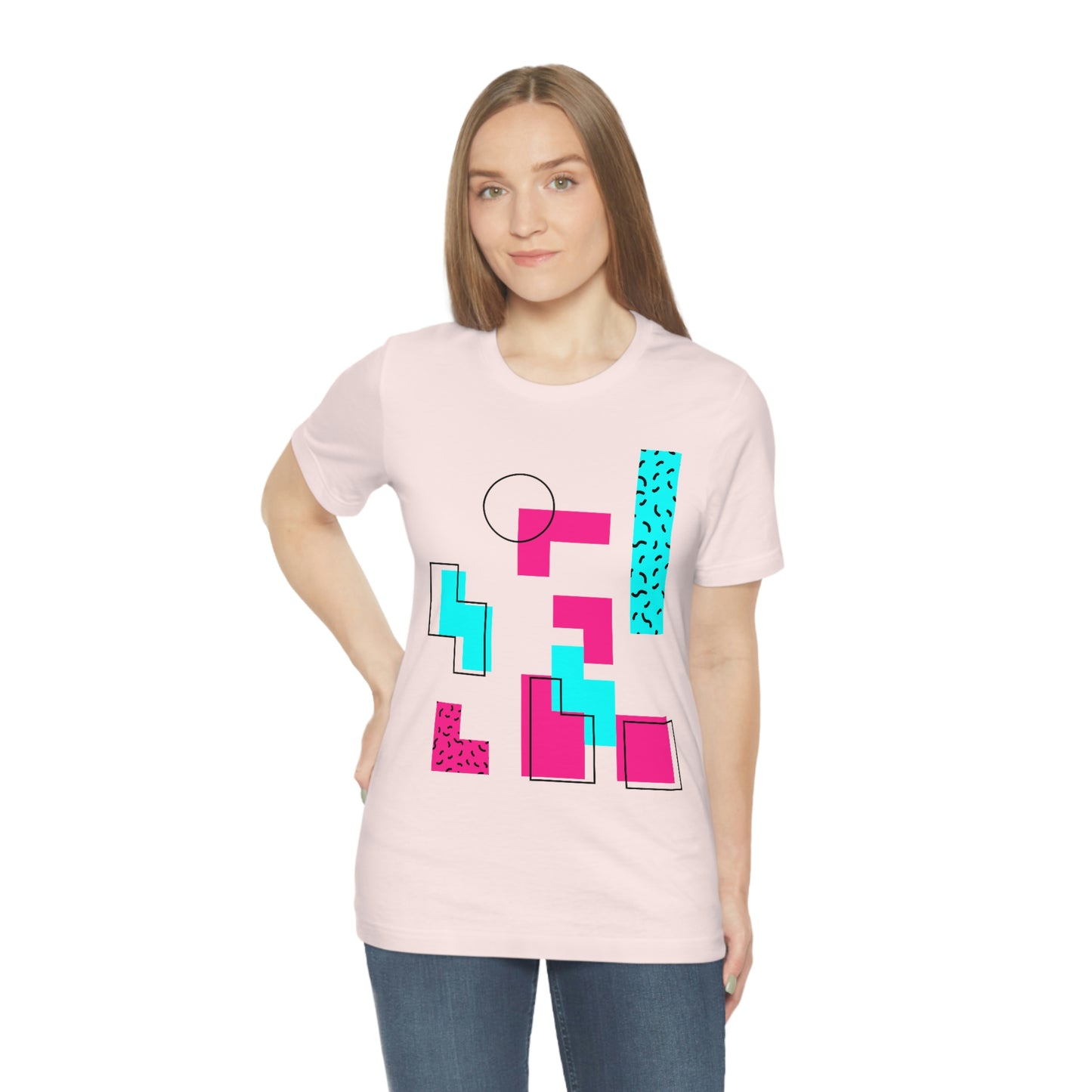 Tetris Retro Style Unisex Jersey Short Sleeve Tee