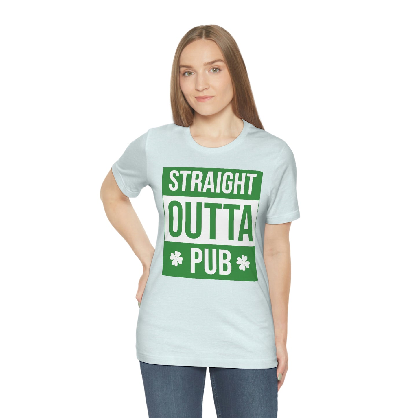 Straight Outta Pub Unisex Jersey Short Sleeve Tee